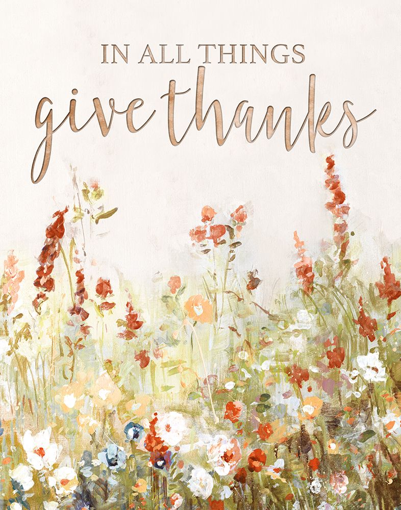 Give Thanks art print by Sally Swatland for $57.95 CAD