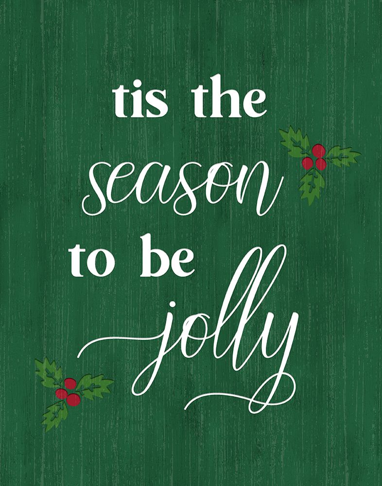 Tis the Season Holly art print by CAD Design for $57.95 CAD