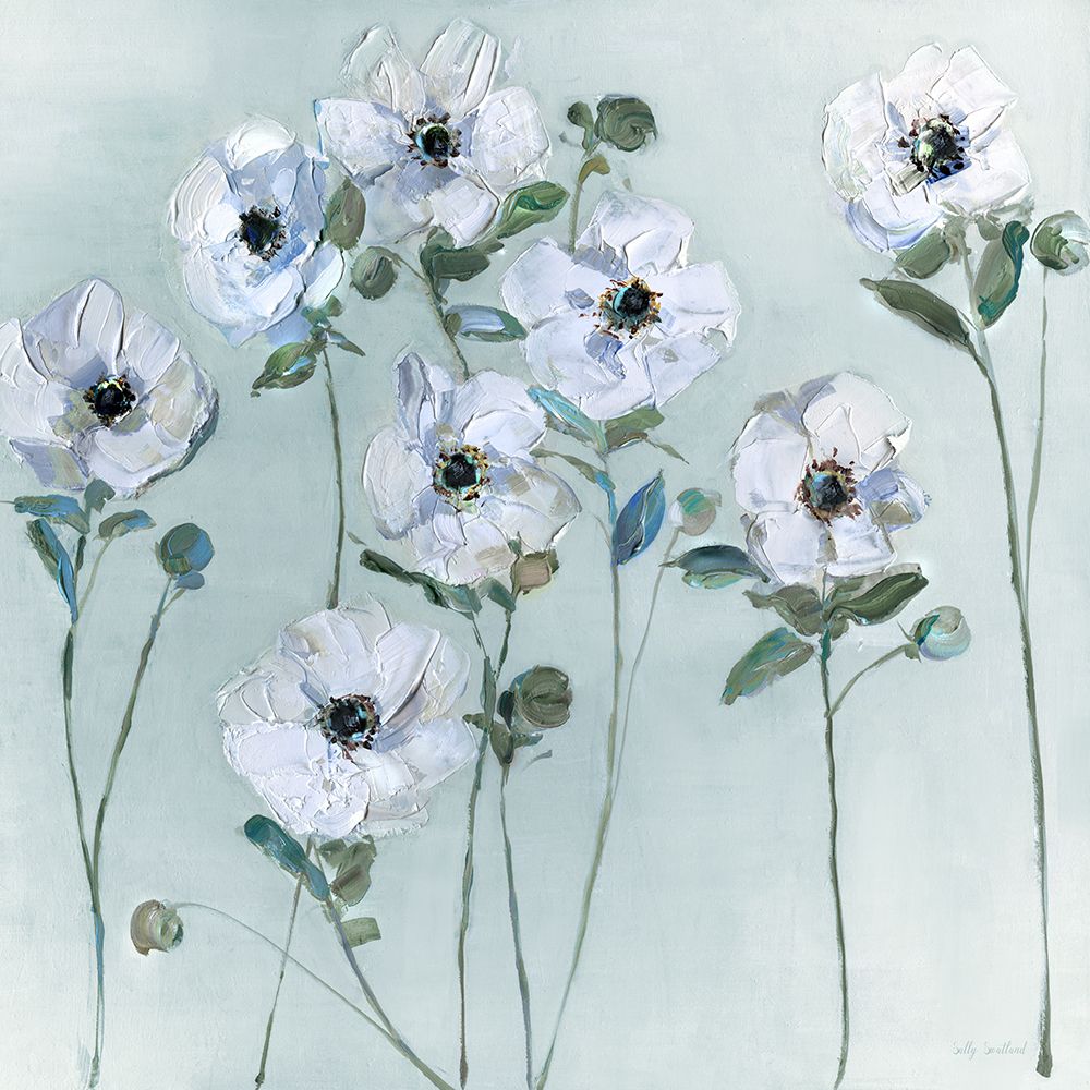 Soft Anemones art print by Sally Swatland for $57.95 CAD