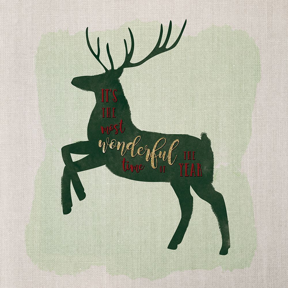 Reindeer Run art print by Amanda Murray for $57.95 CAD