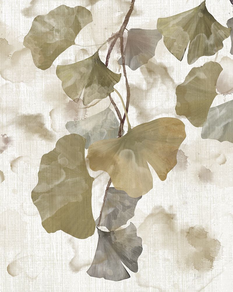 Ginkgo Accent I art print by Nan for $57.95 CAD