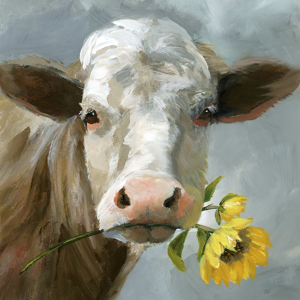 Betsy Cow art print by Nan for $57.95 CAD