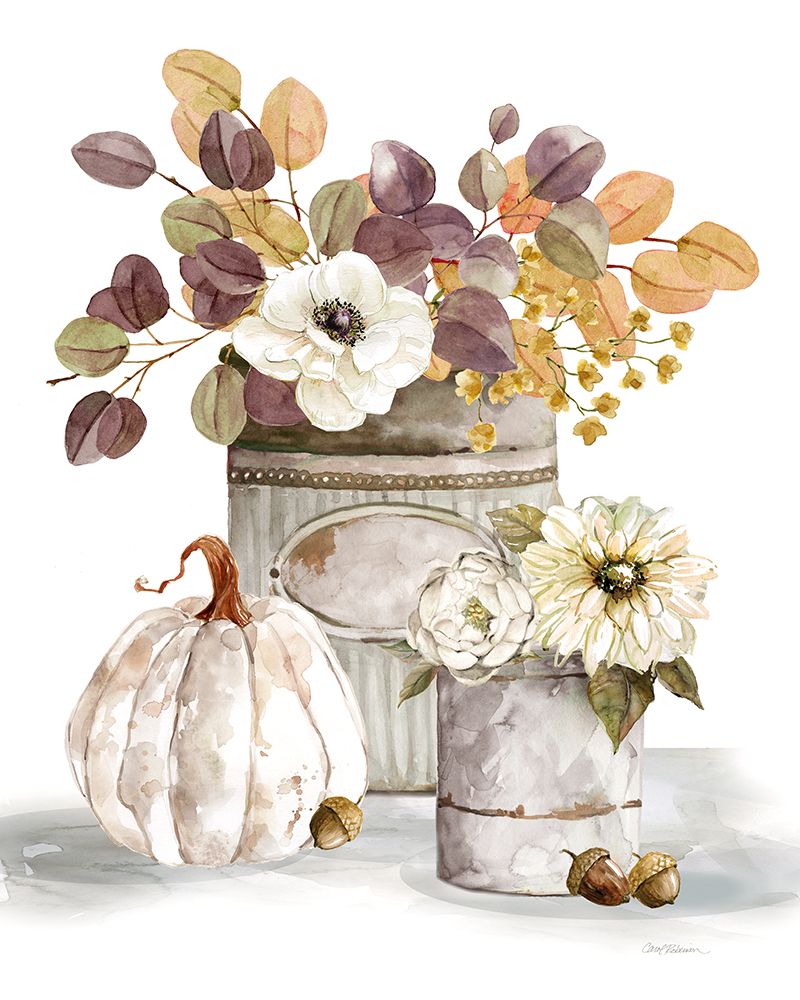 Autumn Arrangement I art print by Carol Robinson for $57.95 CAD