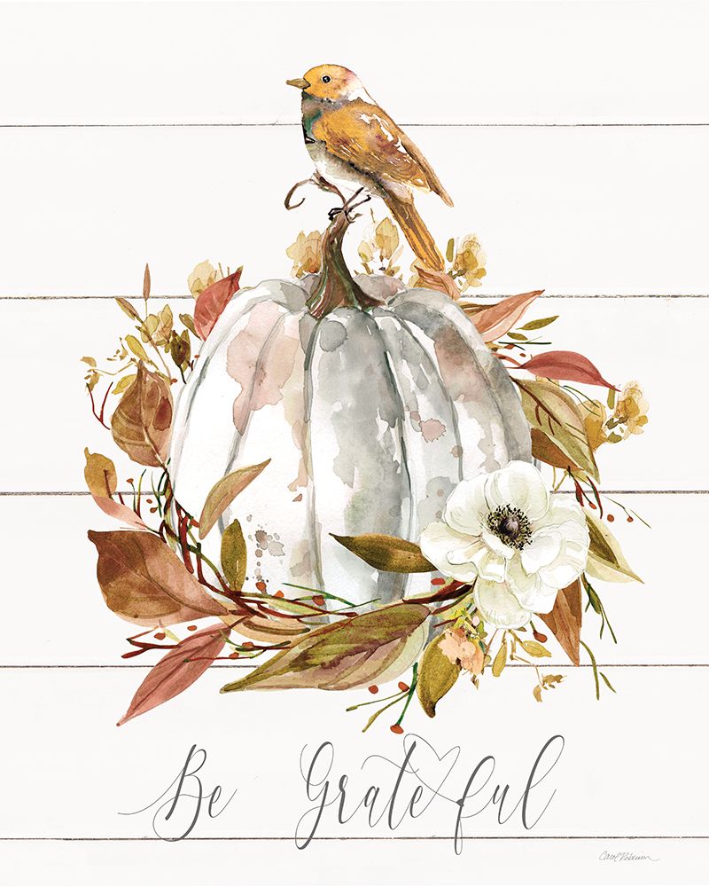 Be Grateful Bird art print by Carol Robinson for $57.95 CAD