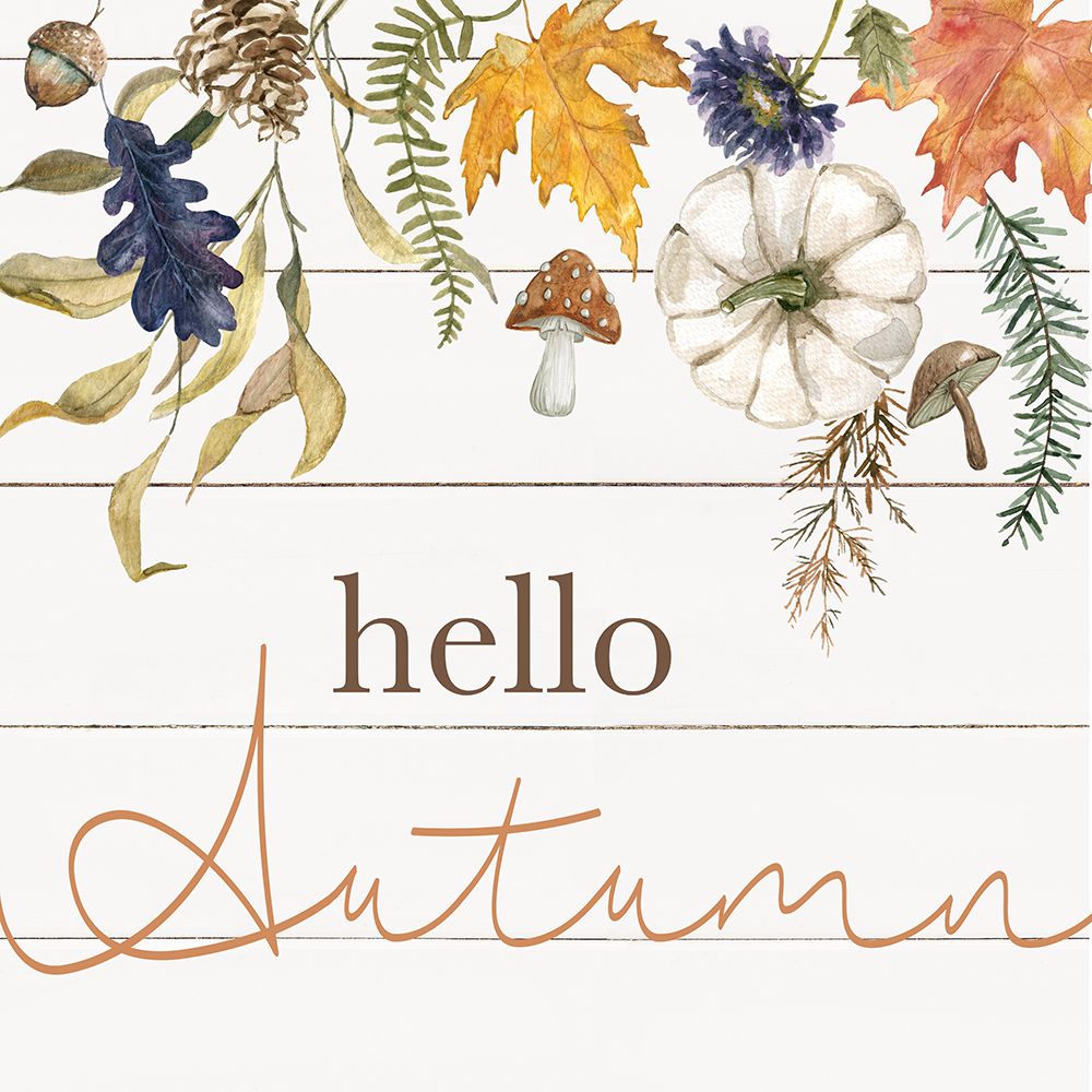 Hello Autumn art print by Livi Finn for $57.95 CAD