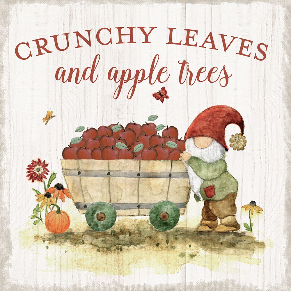 Crunchy Leaves and Apple Trees art print by Tava Studios for $57.95 CAD