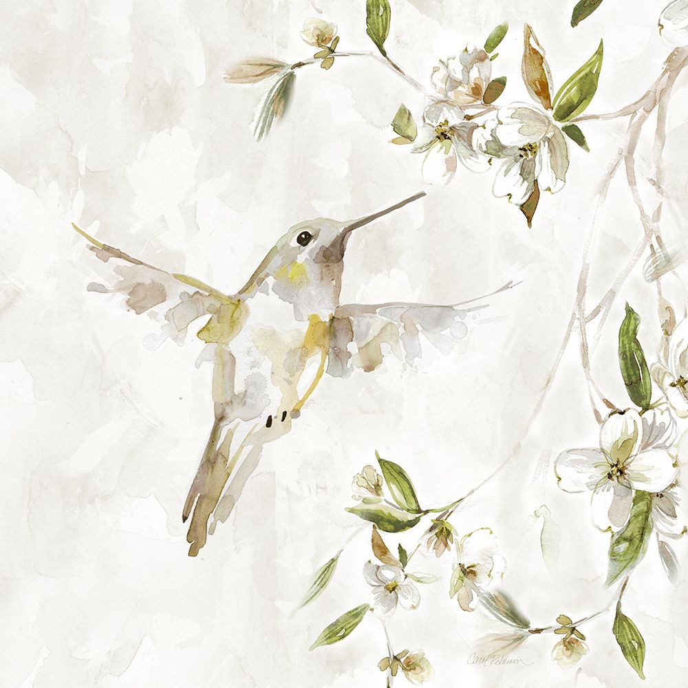 Hummingbird Song I art print by Carol Robinson for $57.95 CAD