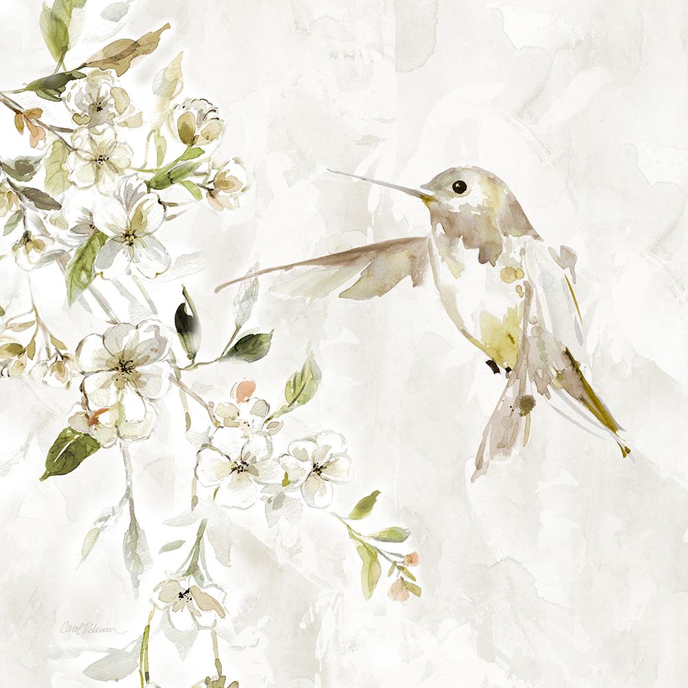 Hummingbird Song IV art print by Carol Robinson for $57.95 CAD