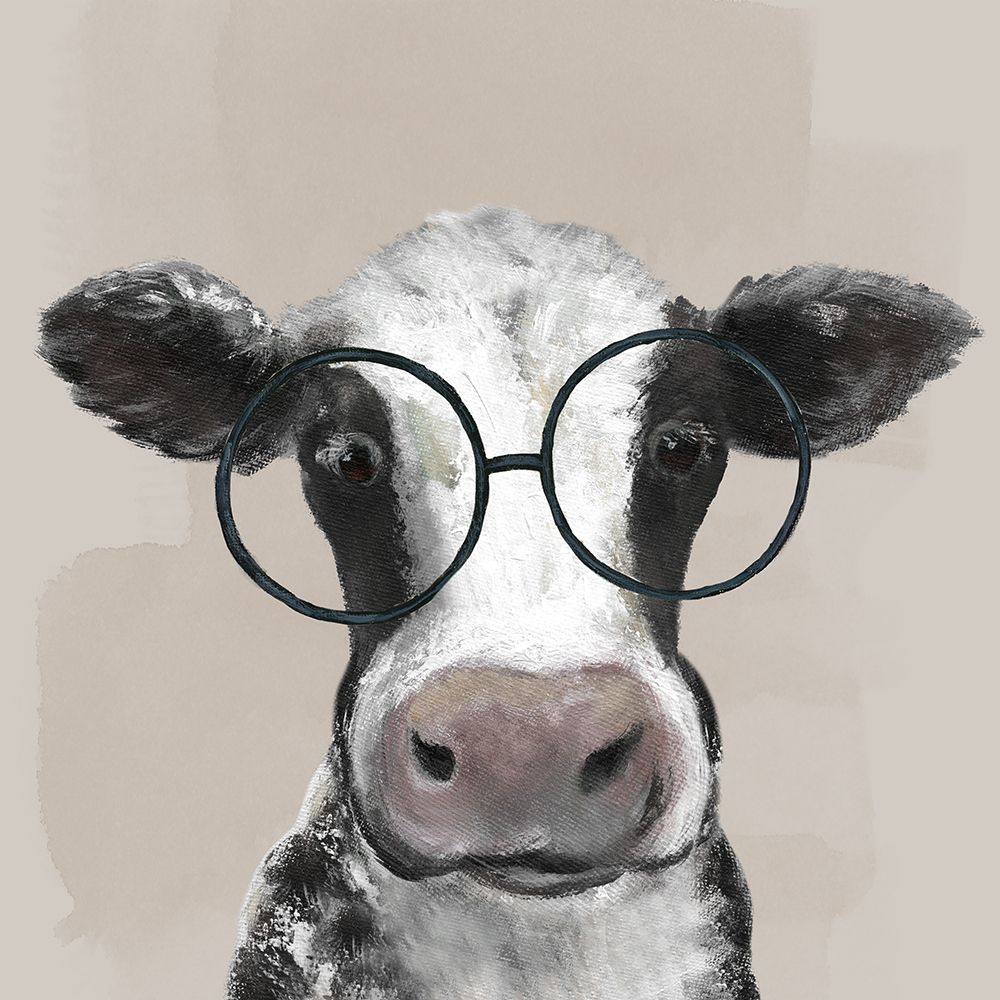 Playful Cow art print by Tava Studios for $57.95 CAD