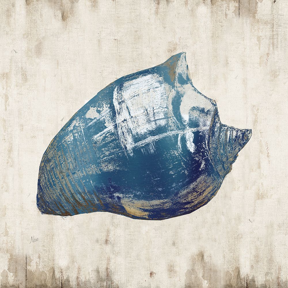 Blue Shell II art print by Nan for $57.95 CAD