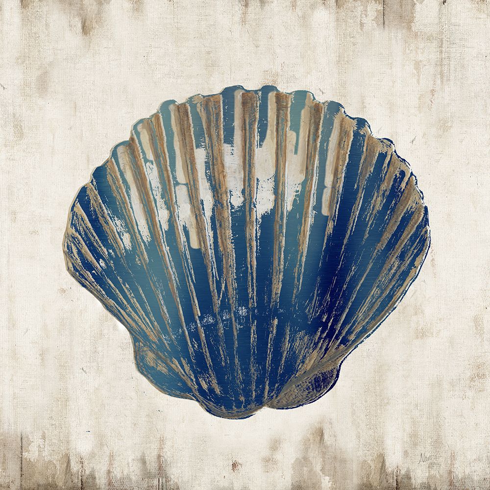 Blue Shell III art print by Nan for $57.95 CAD
