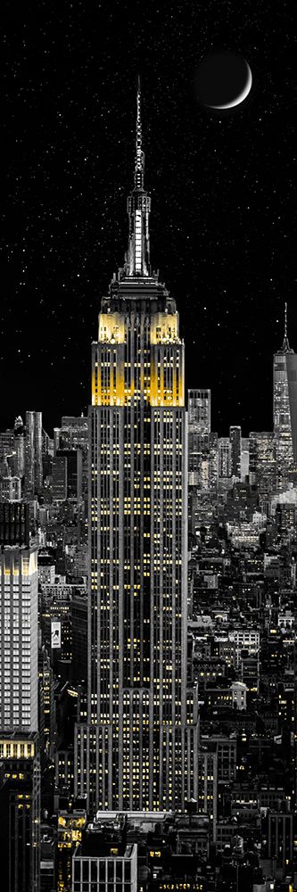 NY Night art print by CAD Design for $57.95 CAD