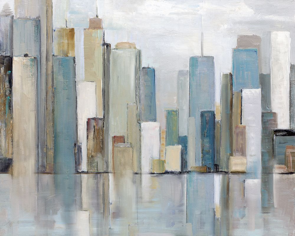 City Reflections art print by Sally Swatland for $57.95 CAD