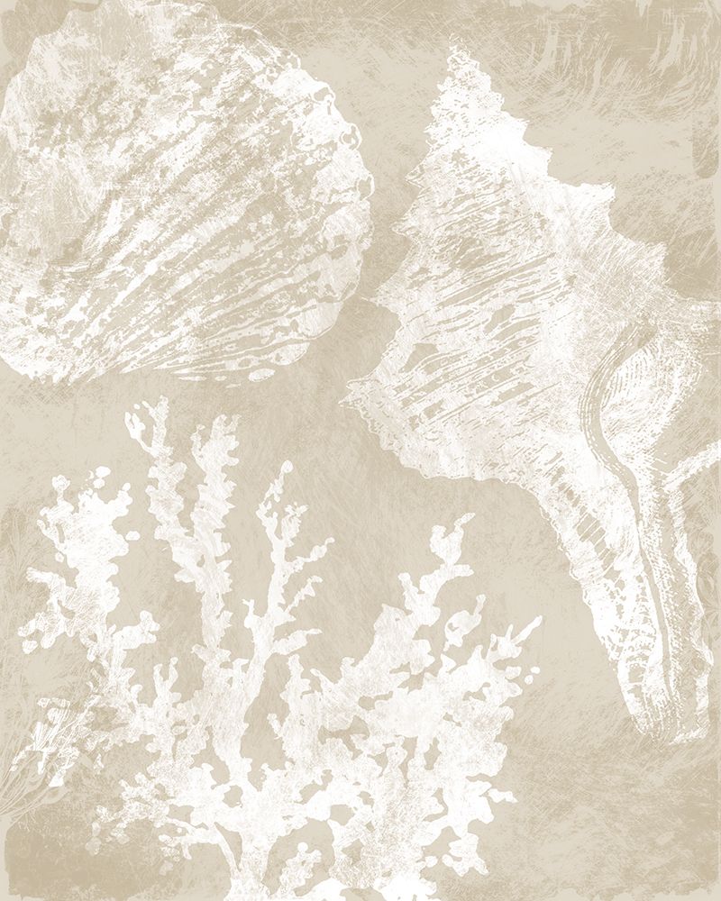 Neutral Coral II art print by Carol Robinson for $57.95 CAD