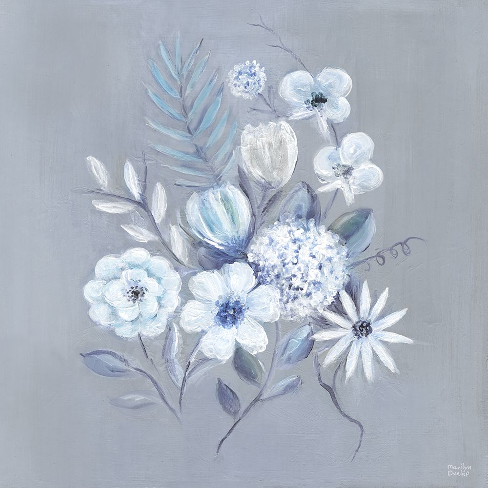 Blue Is My Garden II art print by Marilyn Dunlap for $57.95 CAD