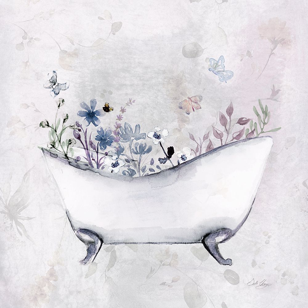 Utopia Bath I art print by Stella Chang for $57.95 CAD