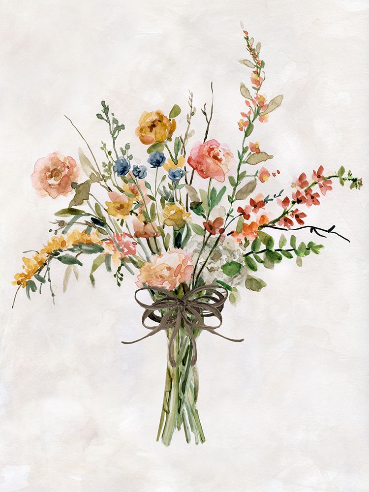 Favorite Picks Bouquet I art print by Carol Robinson for $57.95 CAD