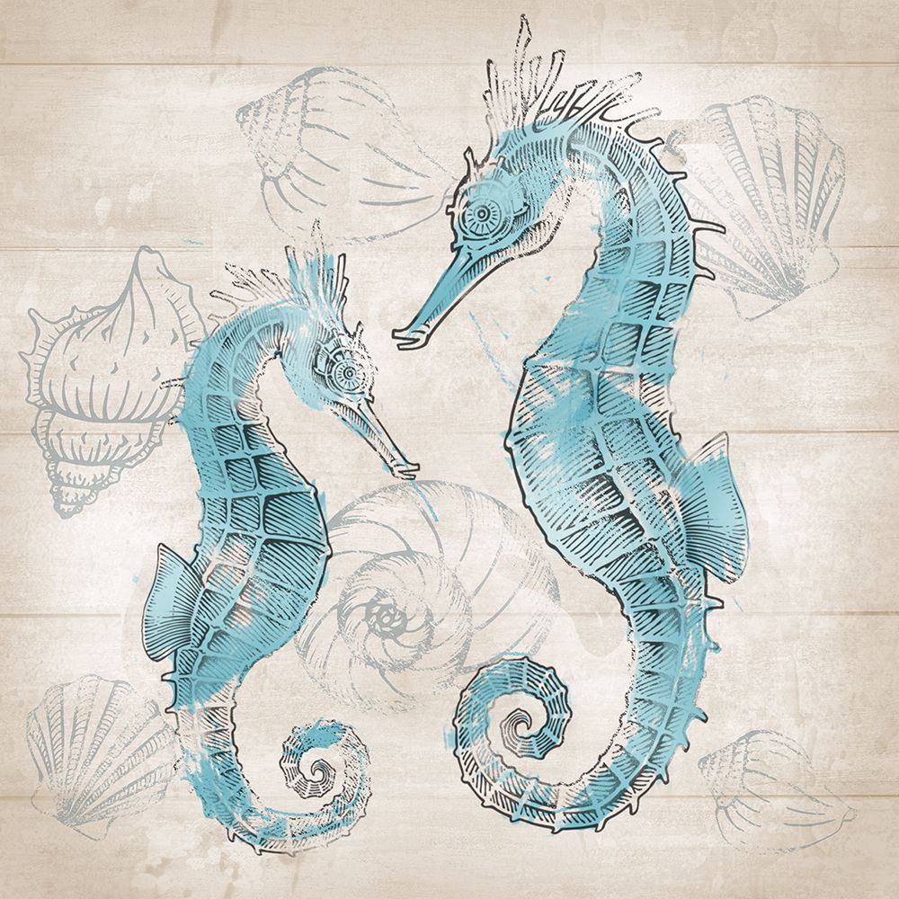 Seahorse art print by Conrad Knutsen for $57.95 CAD