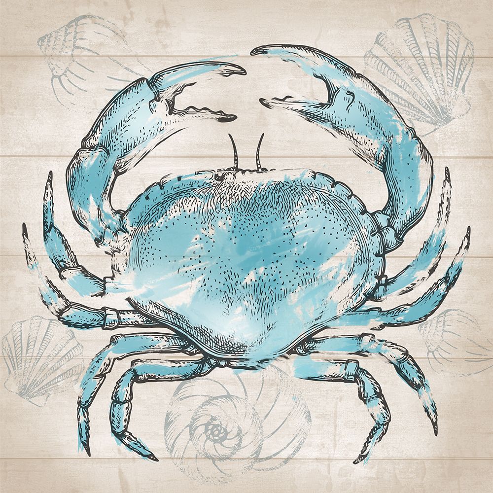 Crab art print by Conrad Knutsen for $57.95 CAD