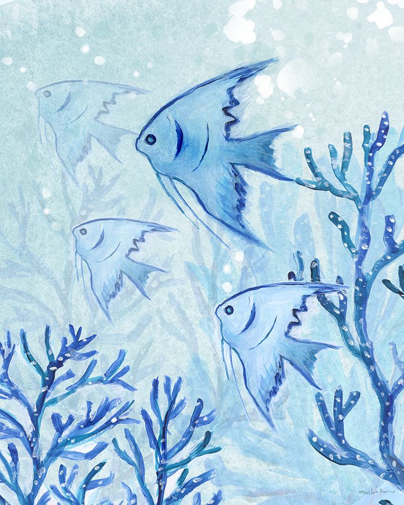 Angel Fish II art print by Marilyn Dunlap for $57.95 CAD