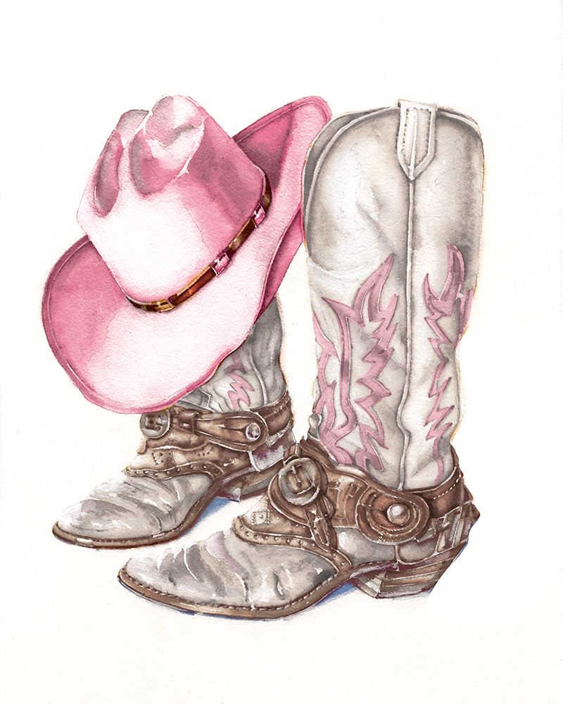 Her Cowboy Boots art print by Paul Mathenia for $57.95 CAD