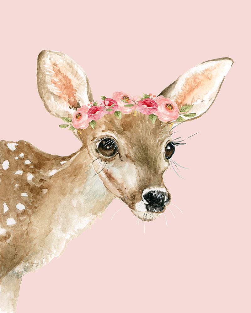 Fawn Dressed Up art print by Carol Robinson for $57.95 CAD