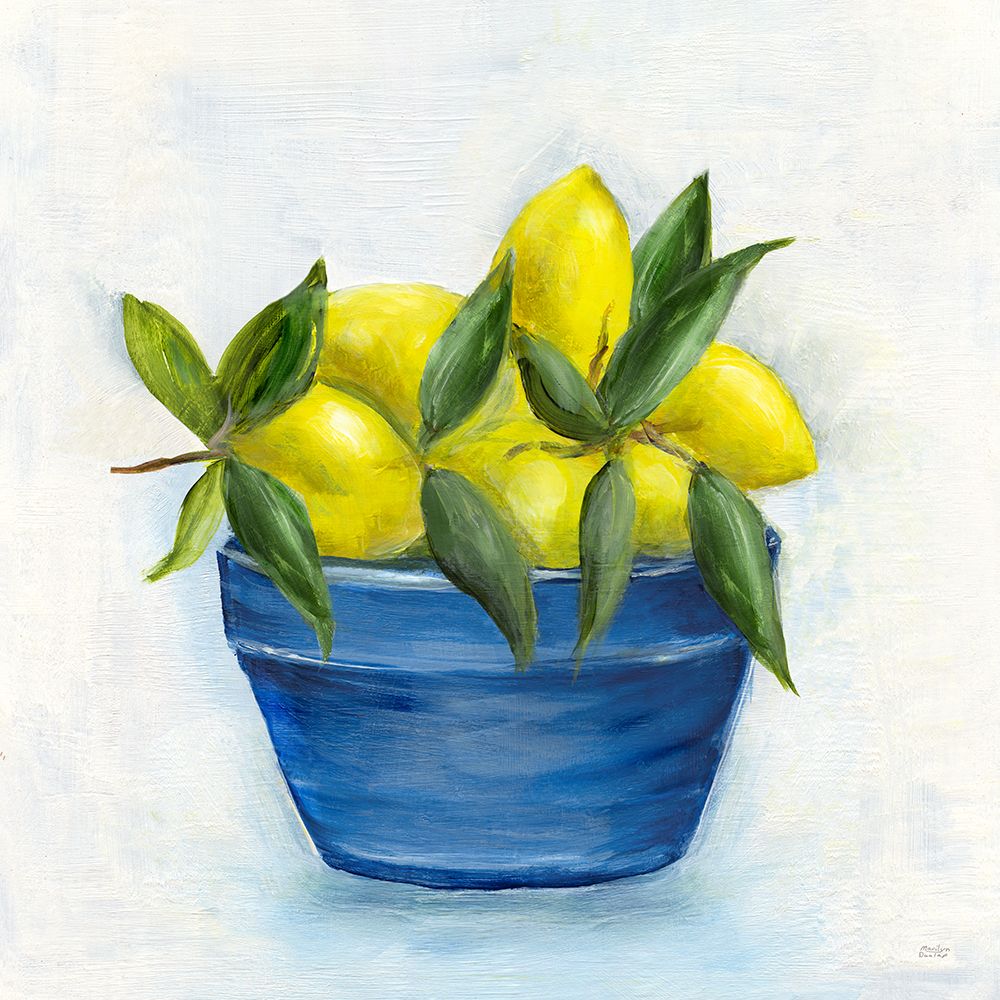 Sicilian Lemons II art print by Marilyn Dunlap for $57.95 CAD