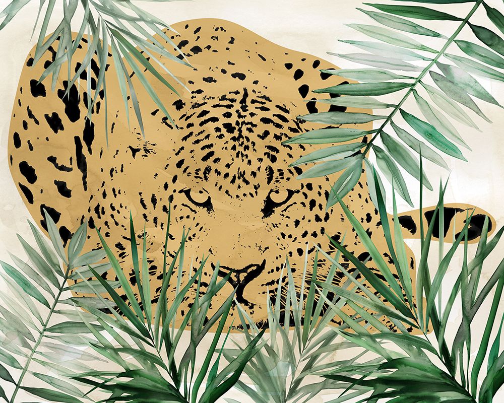 Palm Leopard II art print by Carol Robinson for $57.95 CAD