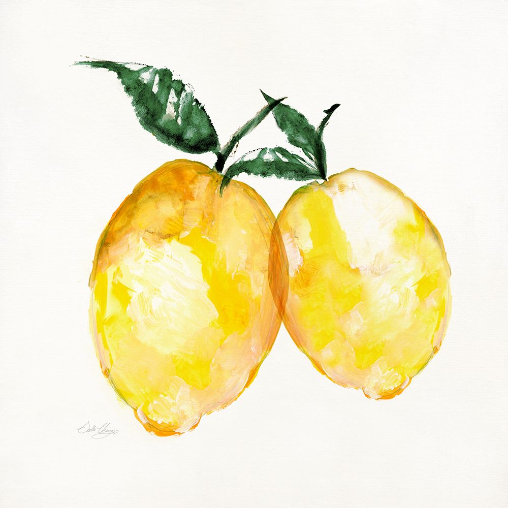 Fresh Lemons II art print by Stella Chang for $57.95 CAD