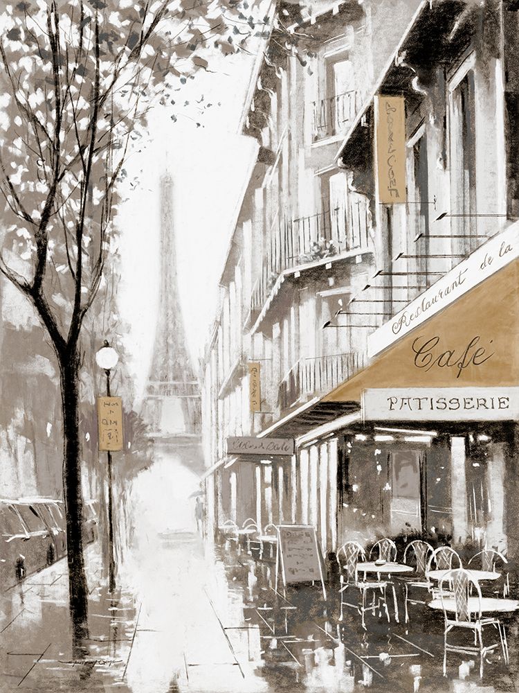 Stroll Through Paris I art print by E. Anthony Orme for $57.95 CAD