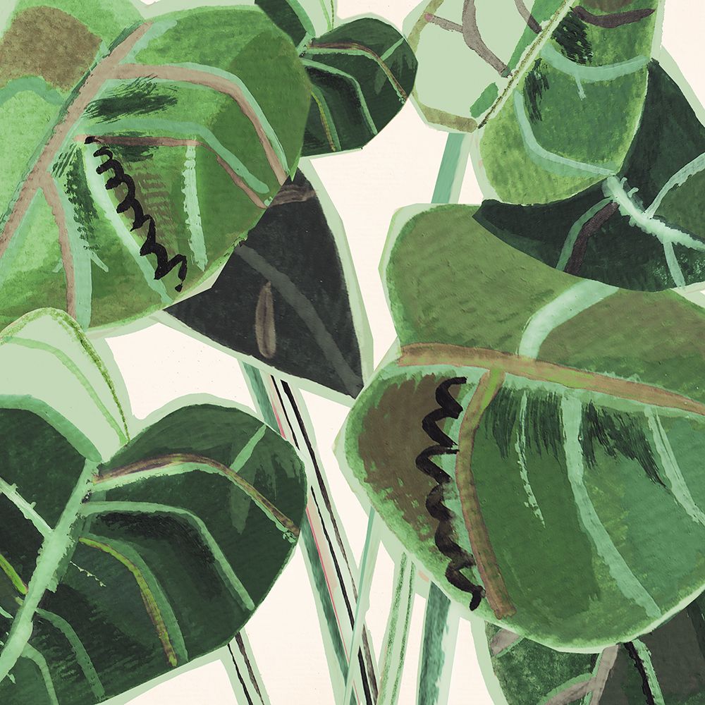 Jungle Close Up I art print by Katherine and Elizabeth Pope for $57.95 CAD