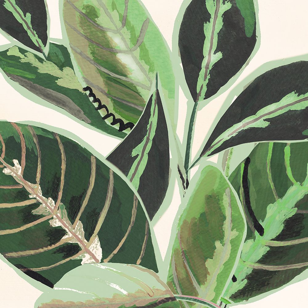 Jungle Close Up II art print by Katherine and Elizabeth Pope for $57.95 CAD