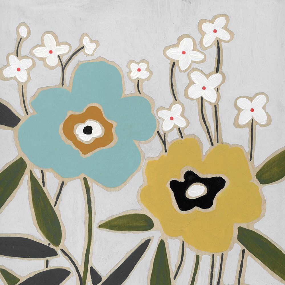 Pop Floral I art print by Carol Robinson for $57.95 CAD