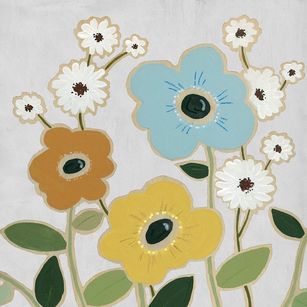 Pop Floral III art print by Carol Robinson for $57.95 CAD