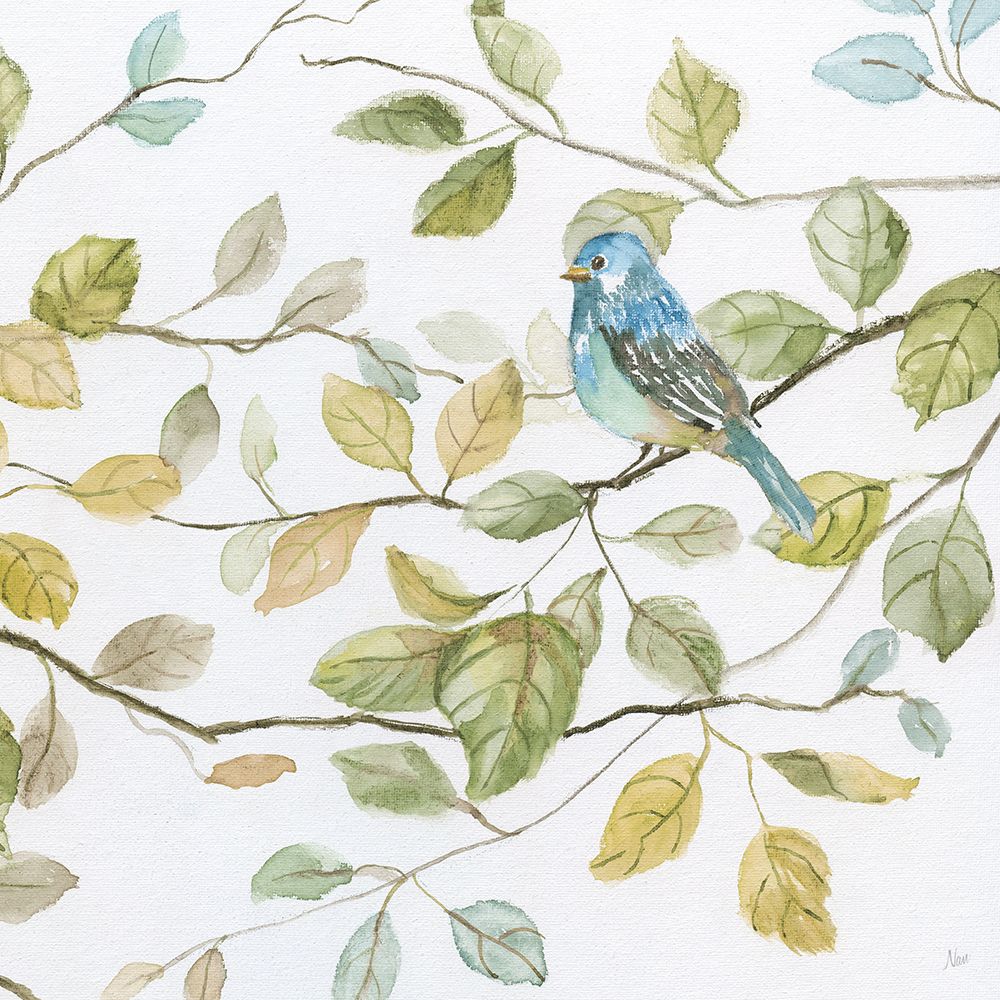 Spring Bluebird II art print by Nan for $57.95 CAD