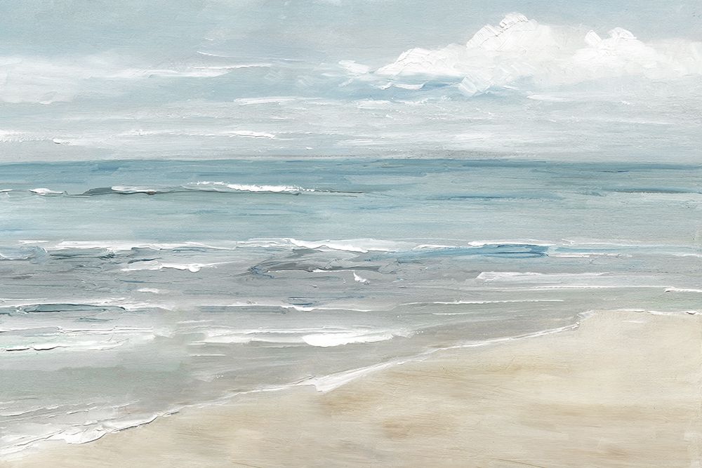 Soft Solace Beach art print by Sally Swatland for $57.95 CAD