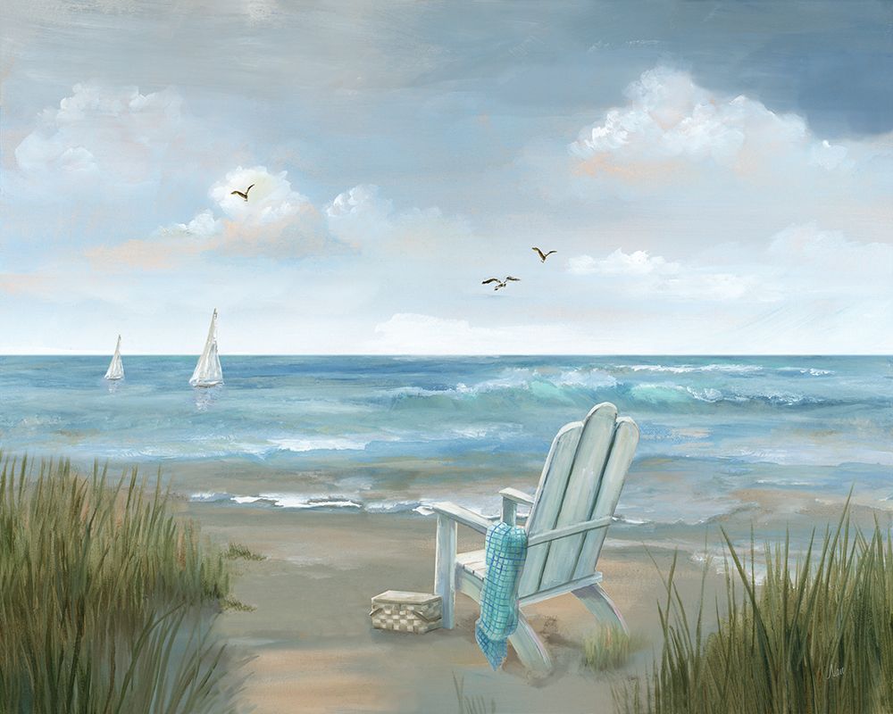 Seaside View art print by Nan for $57.95 CAD