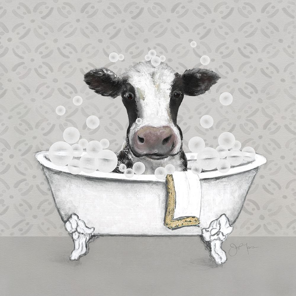 Cow Bath art print by Tava Studios for $57.95 CAD