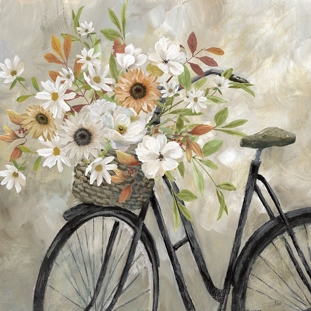 Autumns Bike art print by Nan for $57.95 CAD