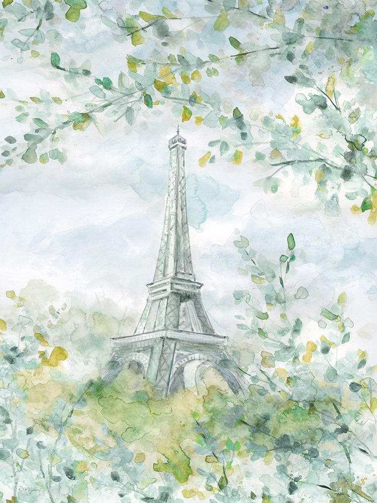 Paris in Springtime art print by Carol Robinson for $57.95 CAD