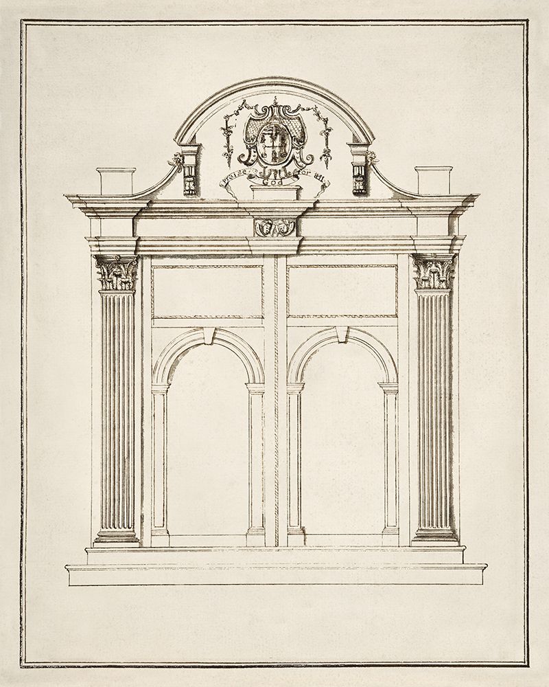 Entrance art print by CAD Design for $57.95 CAD