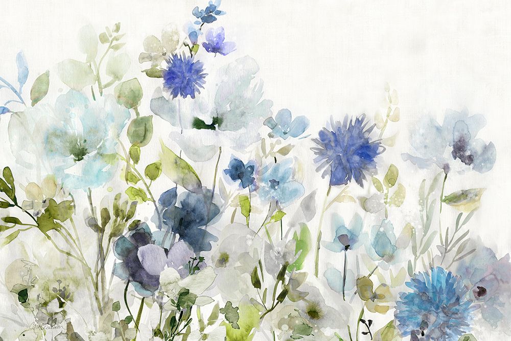 Wildflowers in Blue art print by Carol Robinson for $57.95 CAD