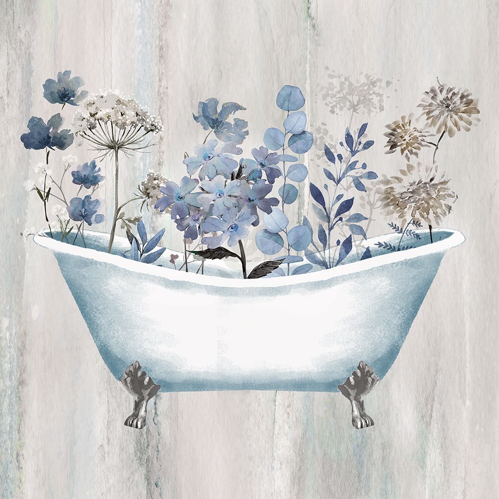 Floral Bath I art print by Conrad Knutsen for $57.95 CAD