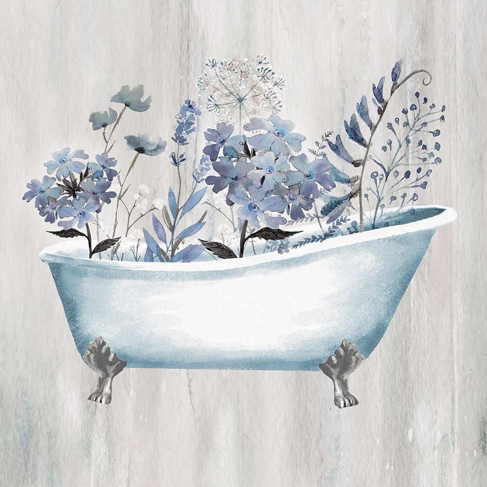 Floral Bath II art print by Conrad Knutsen for $57.95 CAD