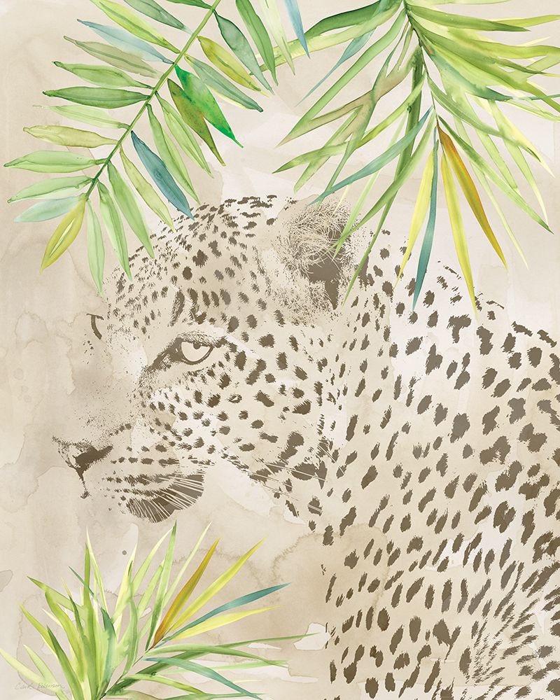 Boho Jungle Cat II art print by Carol Robinson for $57.95 CAD