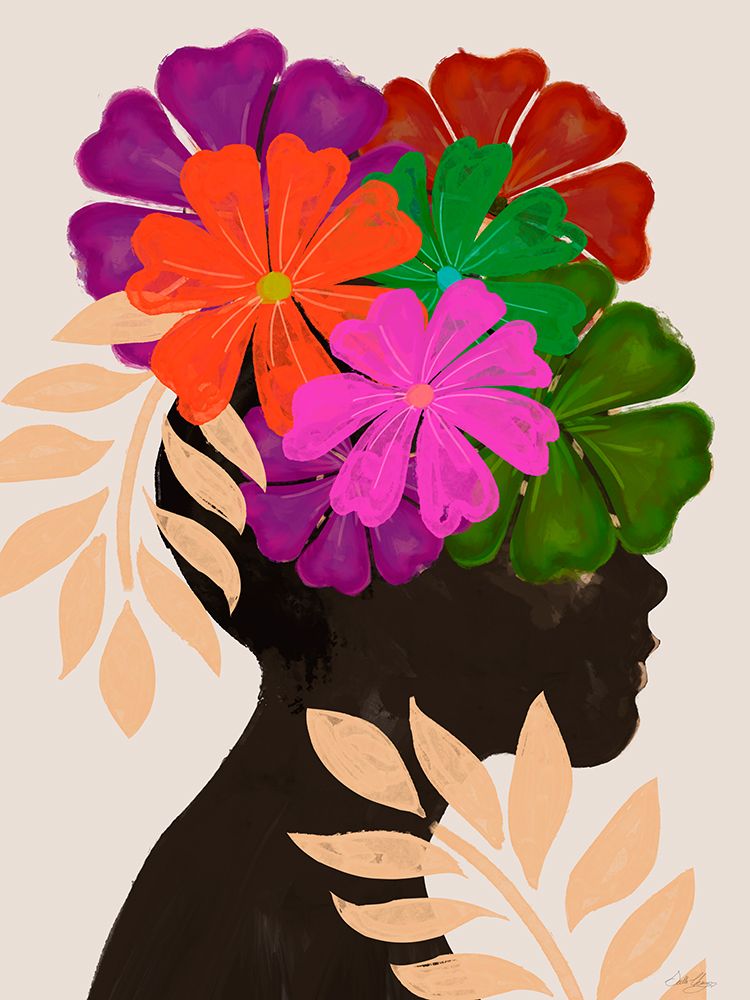 Tropical Portrait I art print by Stella Chang for $57.95 CAD