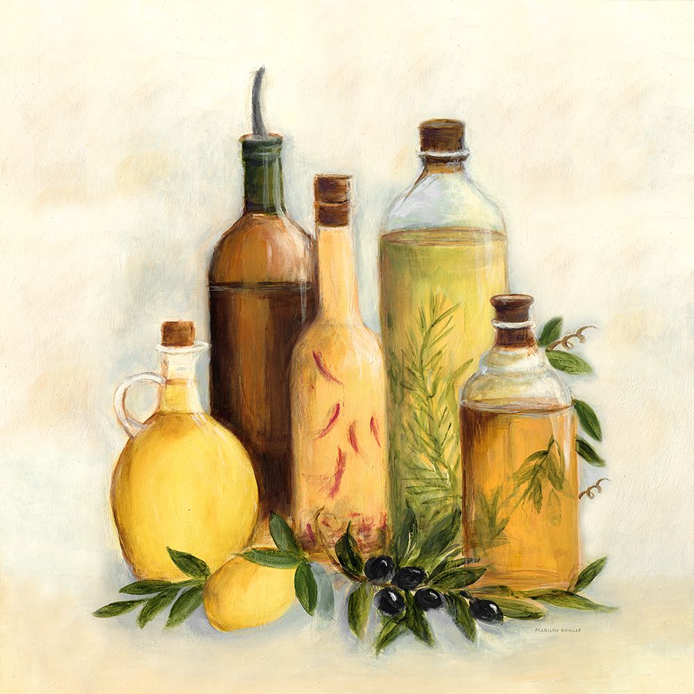 Oils and Vinegars I art print by Susan Arnot for $57.95 CAD