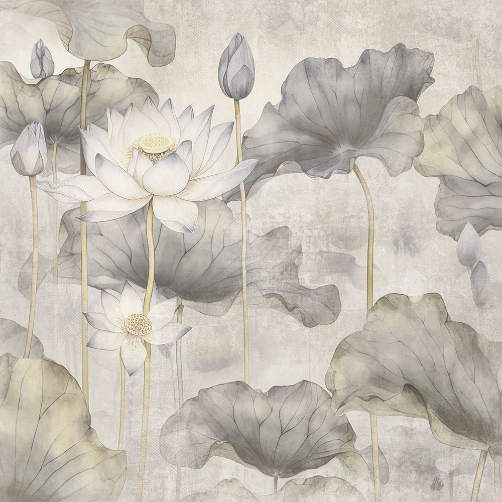 Abstract Lotus I art print by Irene Weisz for $57.95 CAD