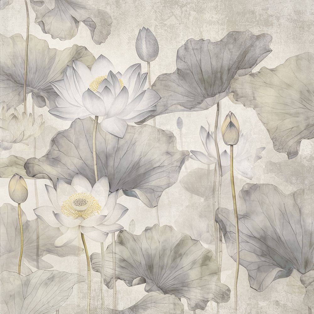 Abstract Lotus II art print by Irene Weisz for $57.95 CAD