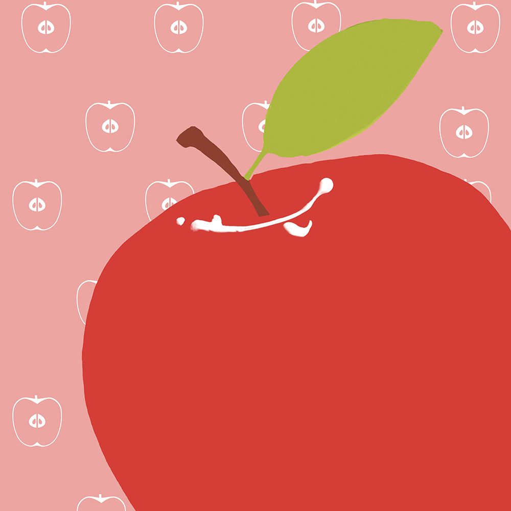 Apple art print by Daniela Santiago for $57.95 CAD